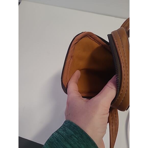 Kodak Ektra Vintage Crossbody Camera Shoulder Carry Bag Tote Leather Brown - Picture 10 of 15